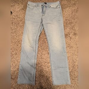 J. Crew Men's Straight Jeans in Light Blue